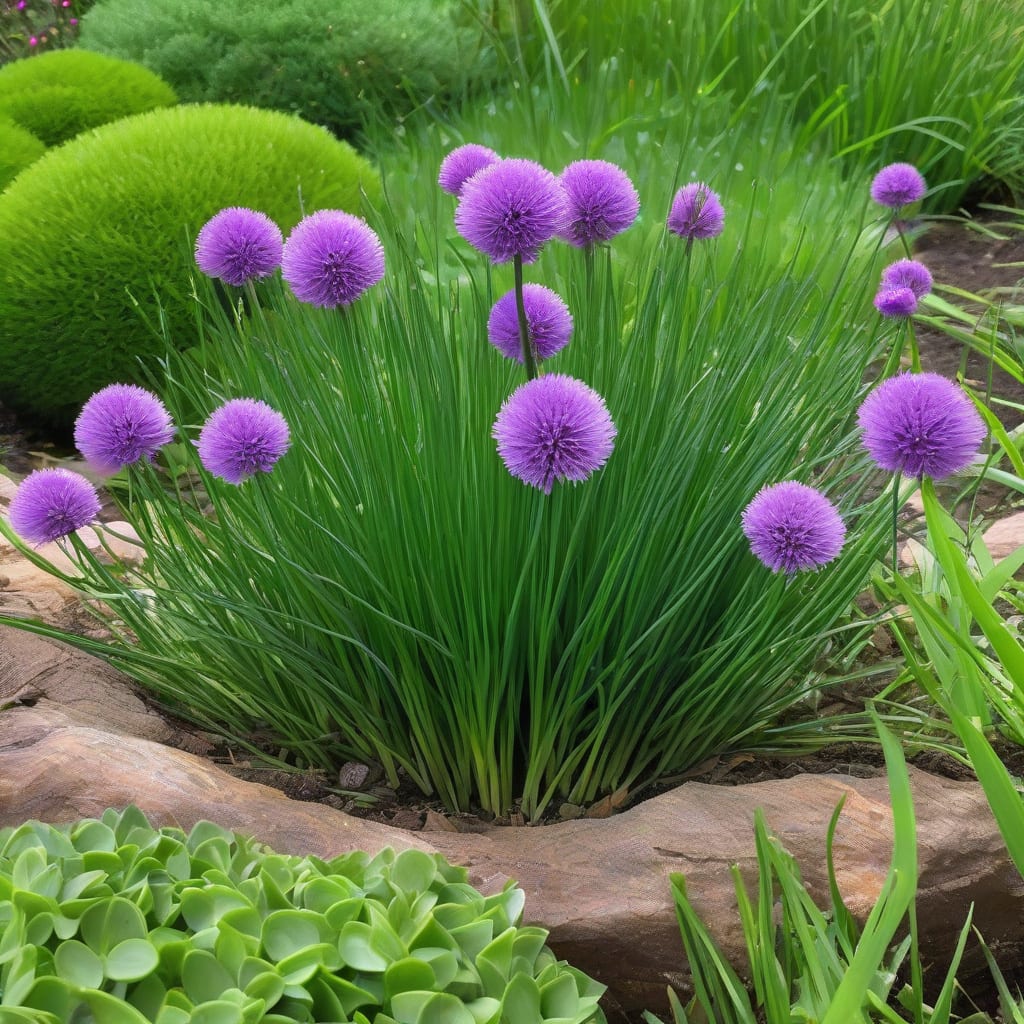 How Tall Do Chives Grow: Expert Growing Tips and Heights example with annotations