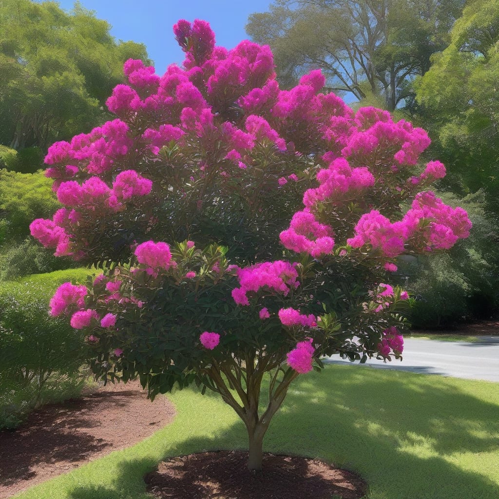 Visual representation of How Tall Do Crepe Myrtles Grow: Expert Size Guide