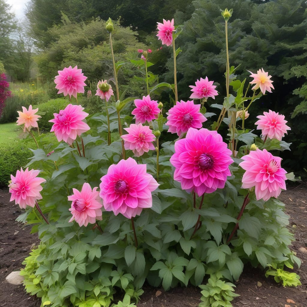 Visual representation of How Tall Do Dahlia Plants Grow: Expert Height Expectations