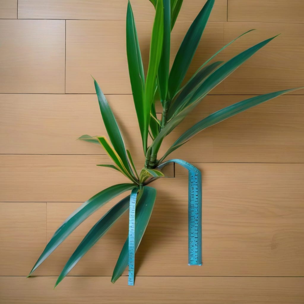 how tall do dracaena grow example with annotations