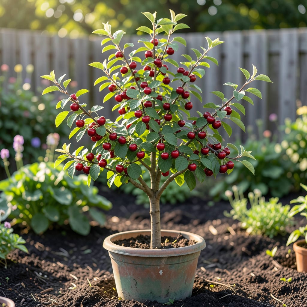 Complete How Tall Do Dwarf Cherry Trees Grow: Size Expectations and Growing Tips overview image