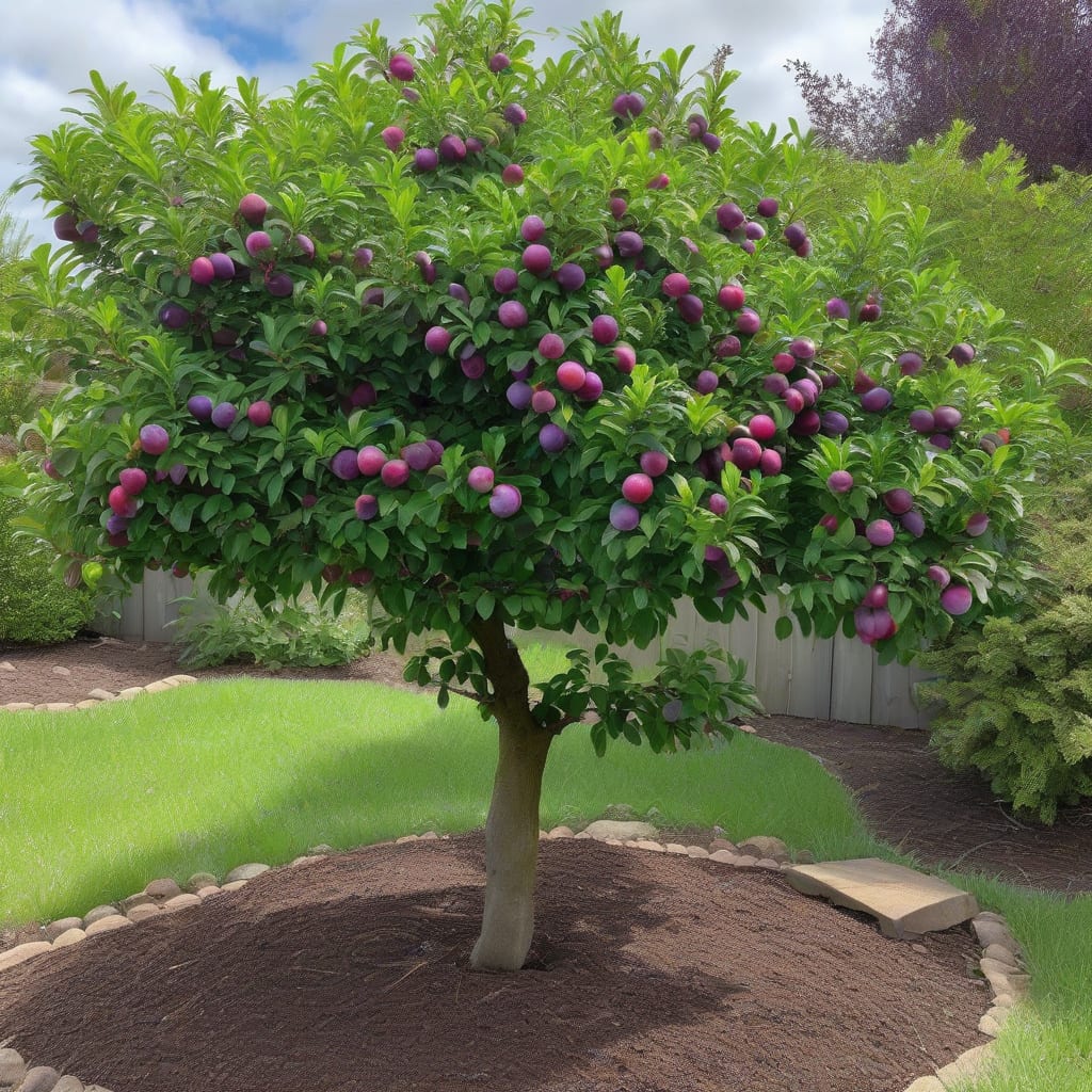 how tall do dwarf plum trees grow detailed visual guide