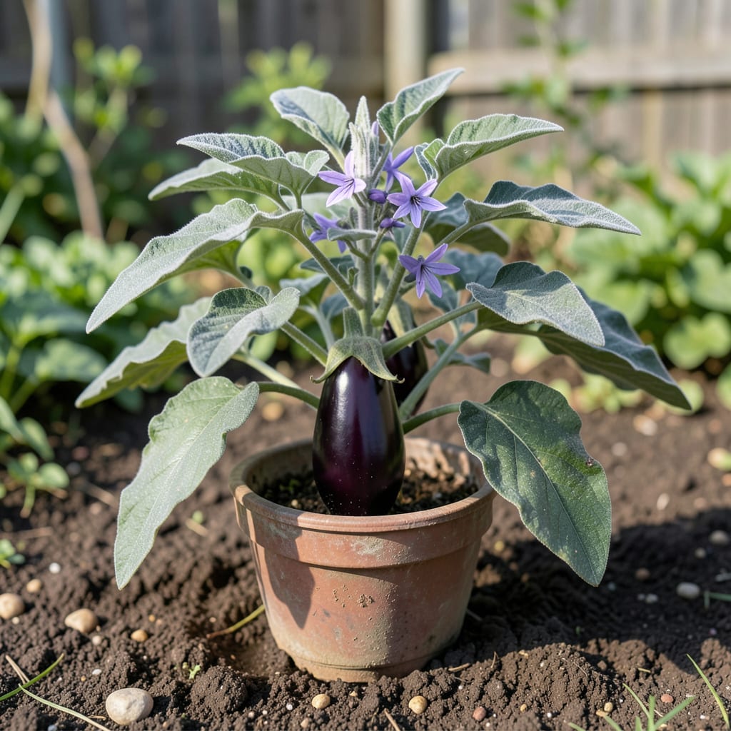 How Tall Do Eggplants Grow: Expert Growing Tips for Maximum Height example with annotations