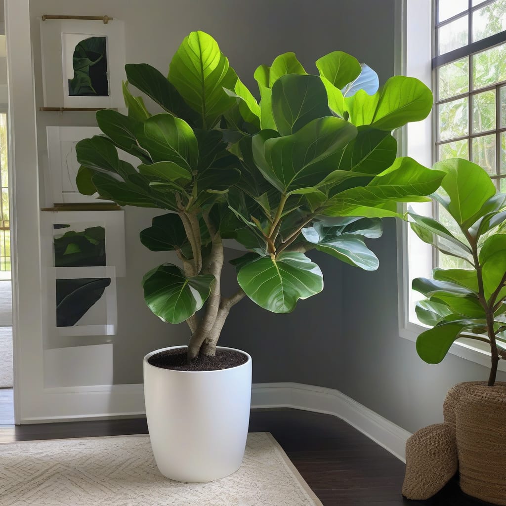 How Tall Do Fiddle Leaf Fig Trees Grow: Maximum Height Guide illustration with key details
