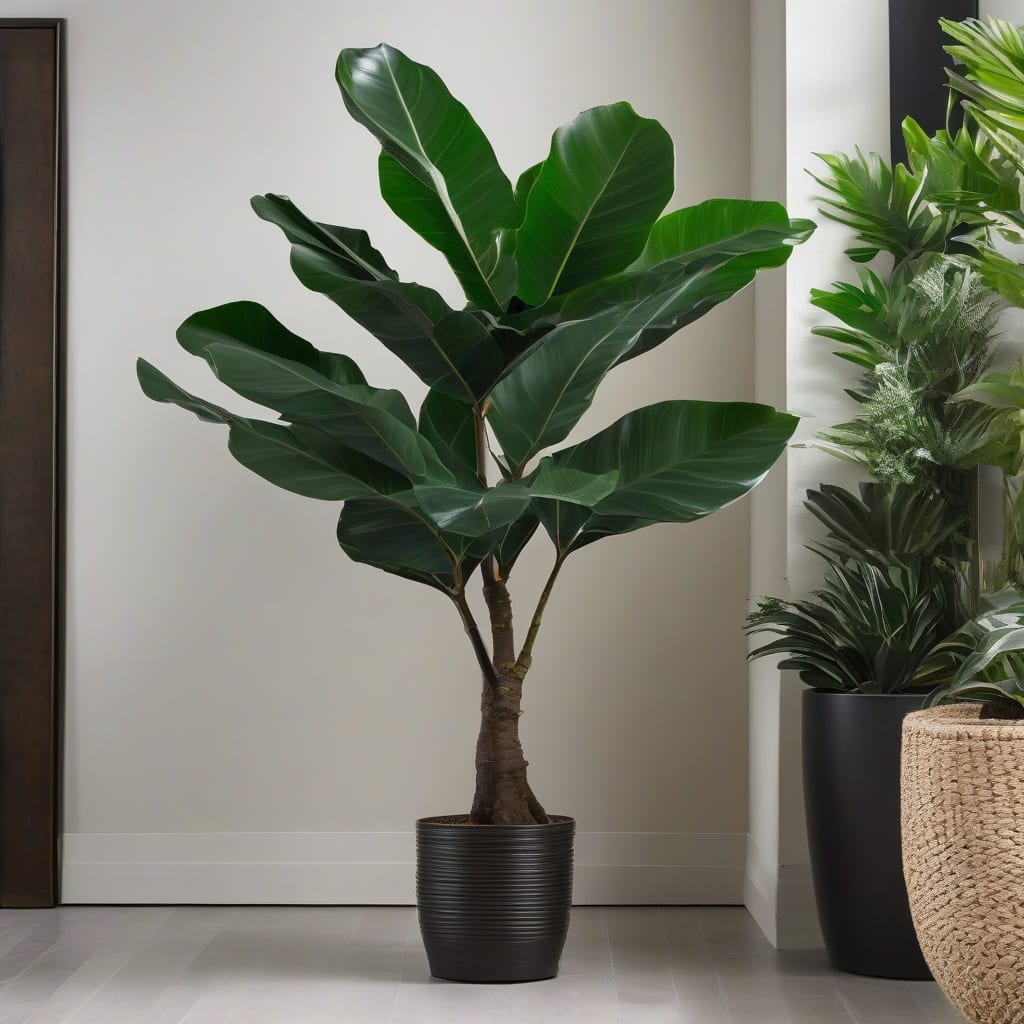 Visual representation of How Tall Do Fiddle Leaf Figs Grow: Maximum Height Guide