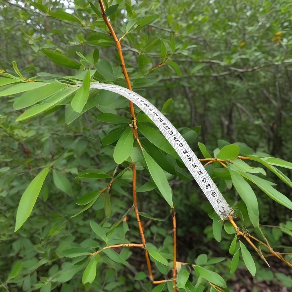 How Tall Do Fine Line Buckthorn Grow: Expert Size Guide example with annotations
