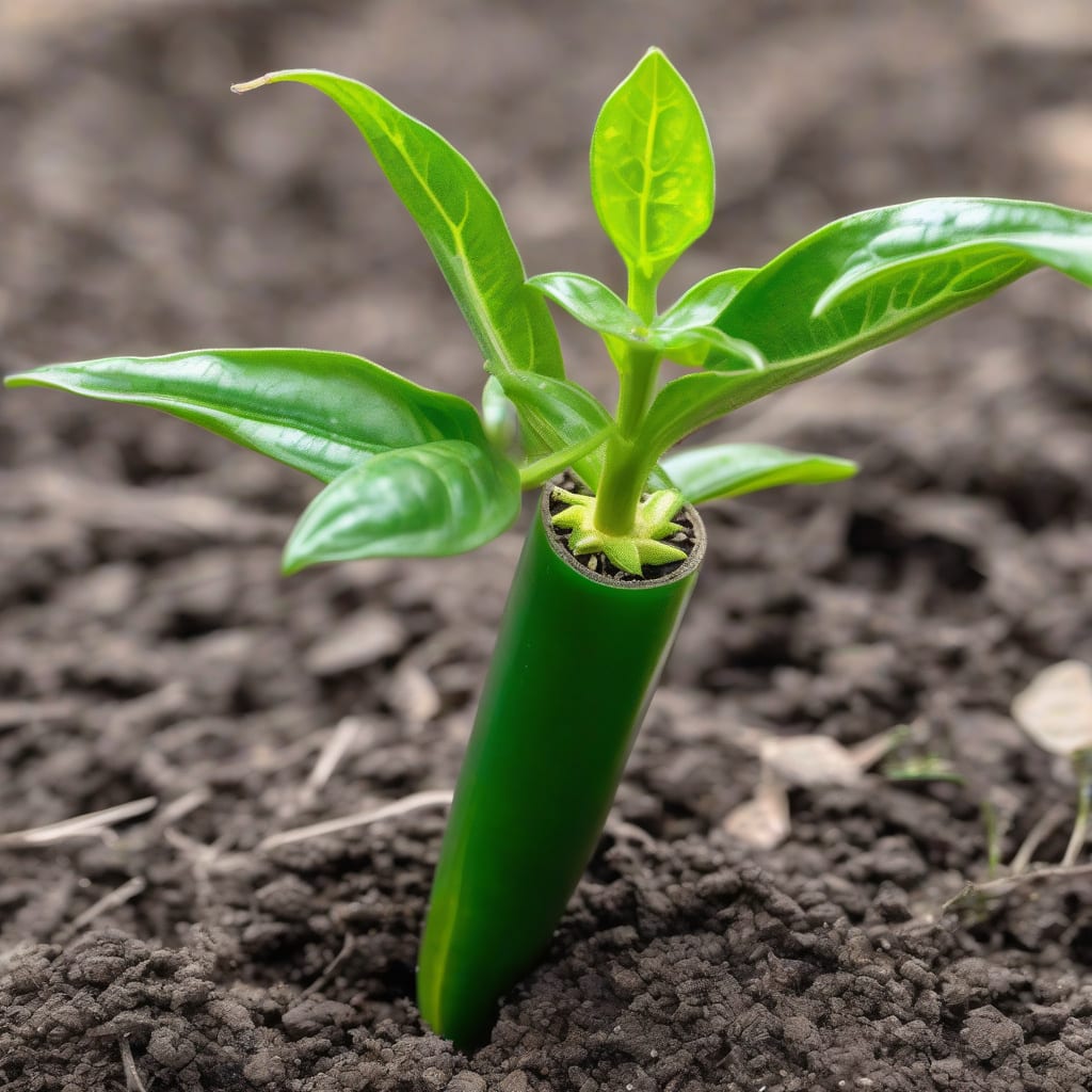 How Tall Do Jalapeño Plants Grow: Expert Growing Tips example with annotations