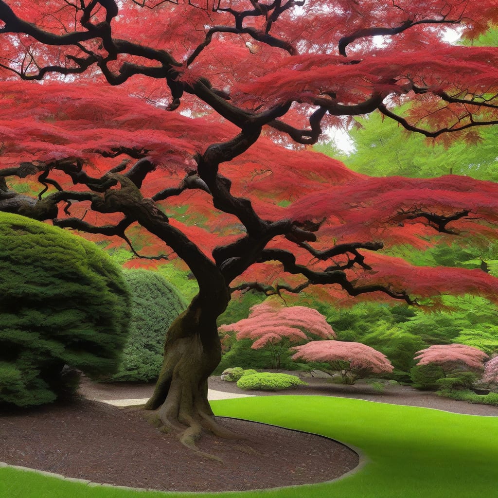 Visual representation of How Tall Do Japanese Maple Trees Grow: Ultimate Height Guide
