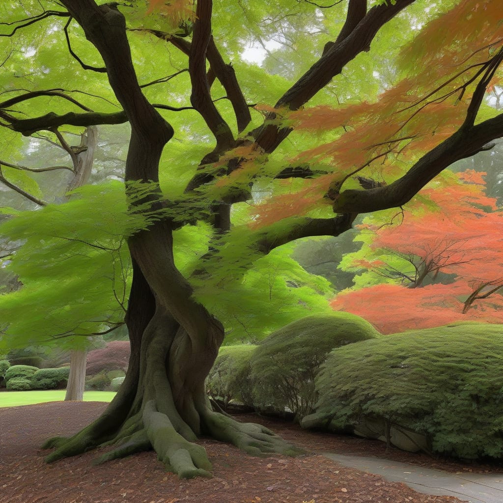 How Tall Do Japanese Maples Grow: Expert Size Guide example with annotations