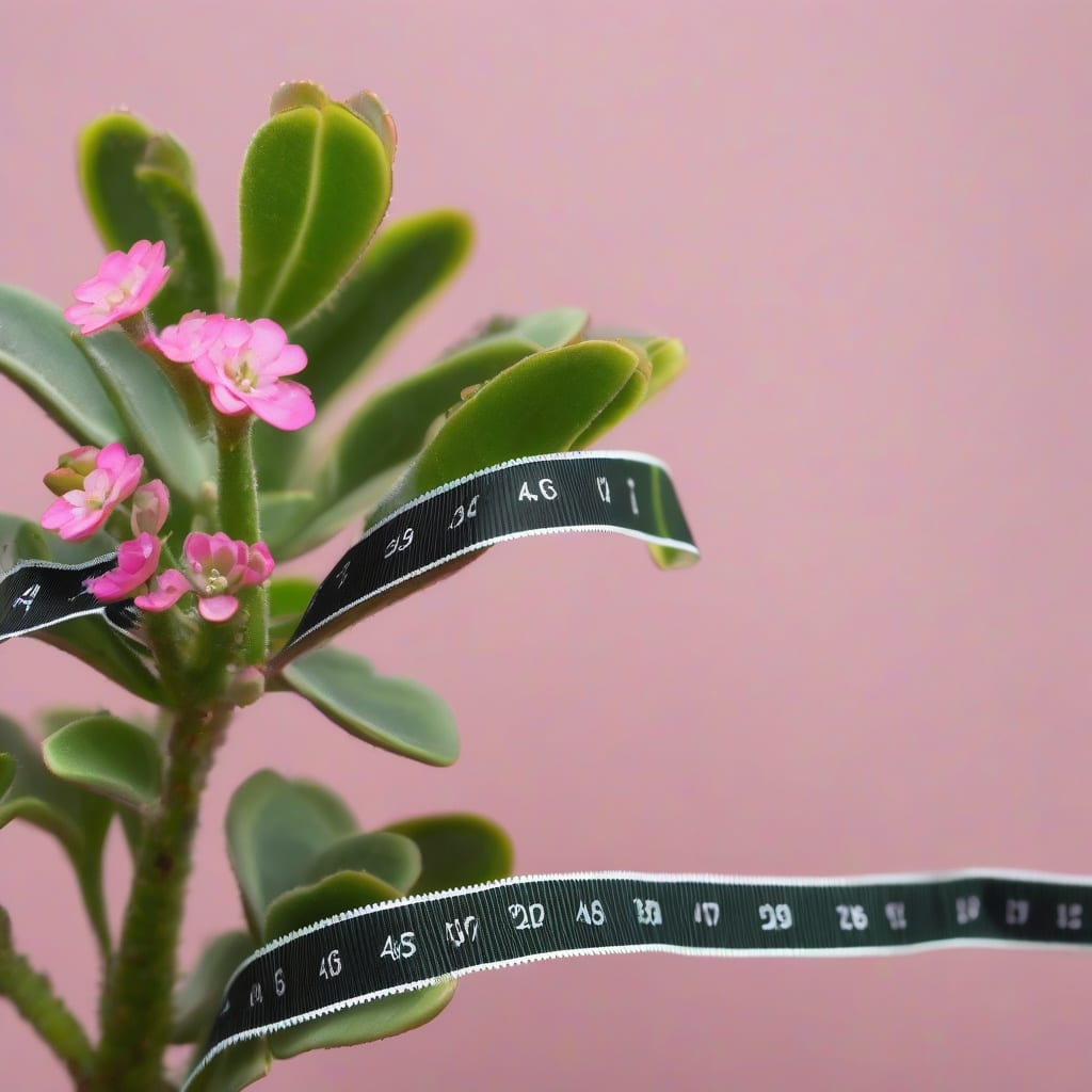 How Tall Do Kalanchoe Grow: Maximum Height Guide example with annotations