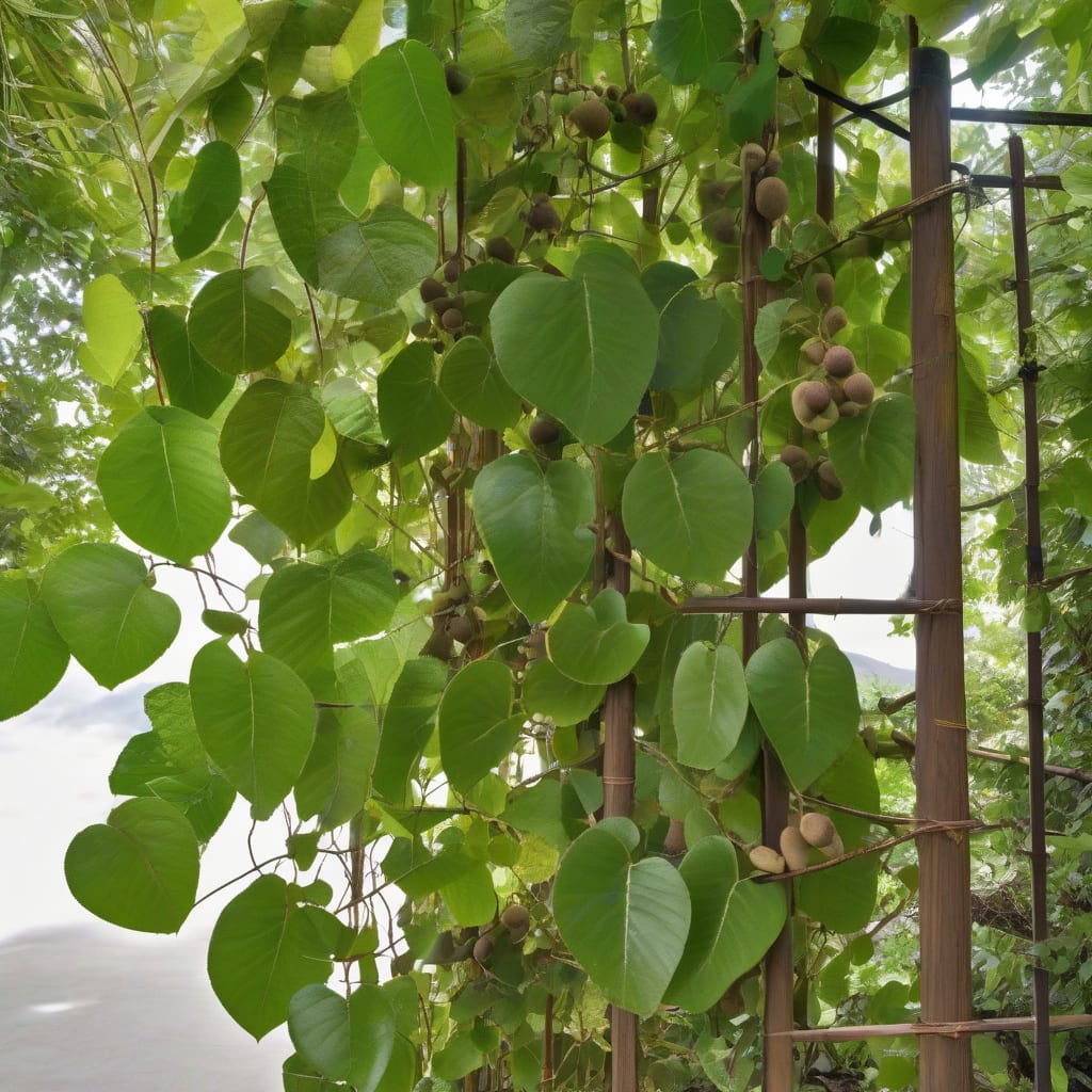 Visual representation of How Tall Do Kiwi Trees Grow: Expert Growing Guide Tips