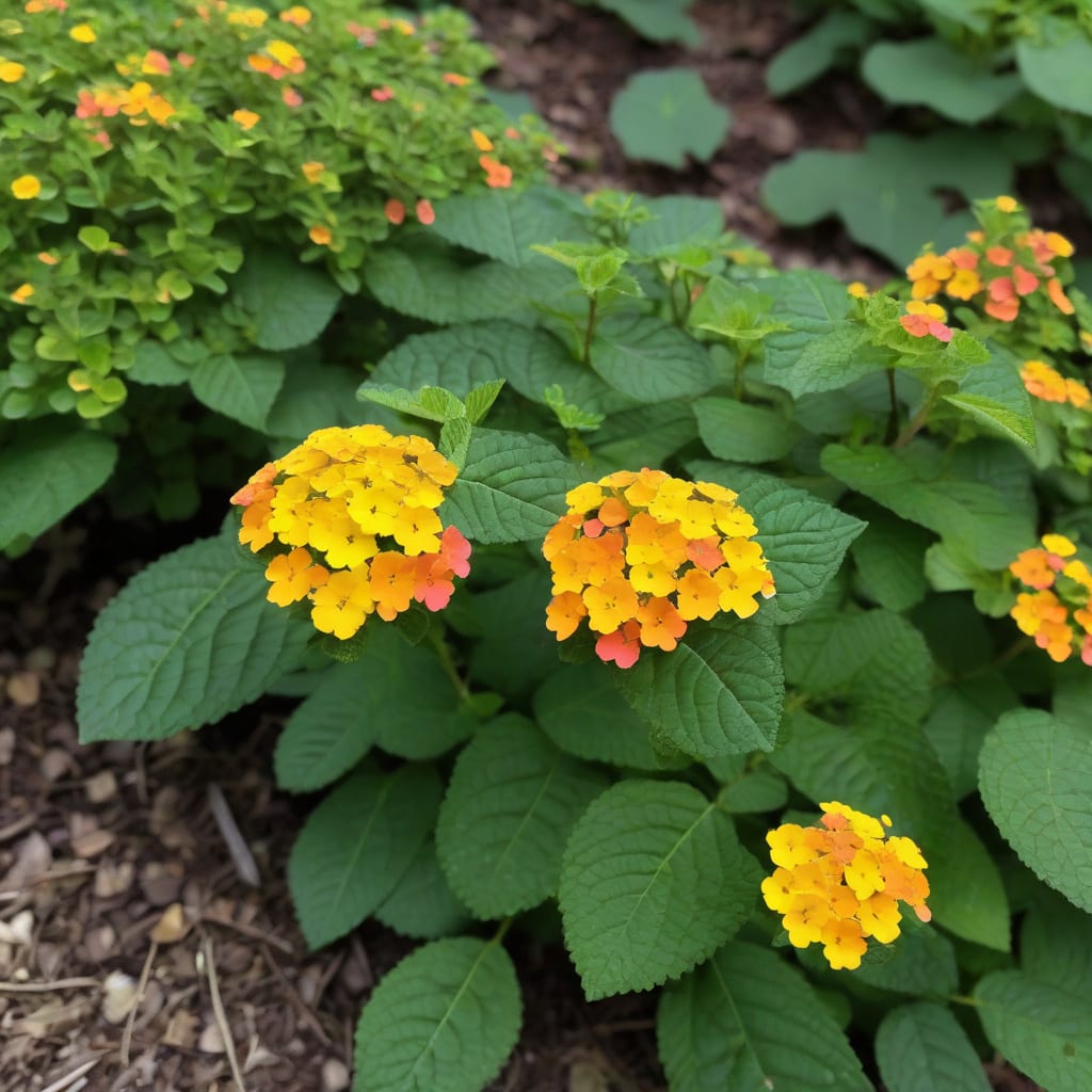 How Tall Do Lantana Plants Grow: Expert Size Guide example with annotations