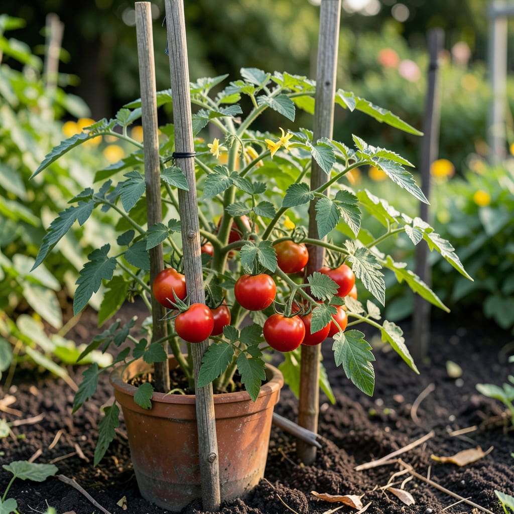 How Tall Do Large Red Cherry Tomatoes Grow: Expert Growing Tips illustration with key details