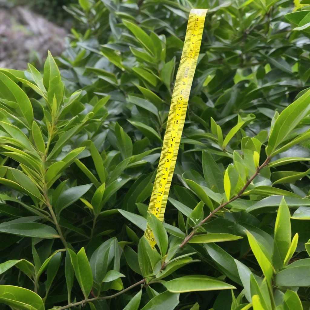 How Tall Do Laurels Grow: Expert Guide to Maximum Height example with annotations