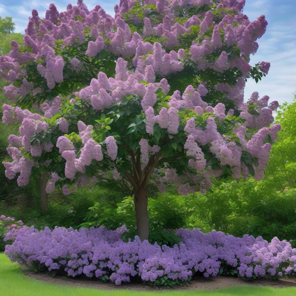 How Tall Do Lilac Trees Grow: Expert Growth Guide illustration with key details