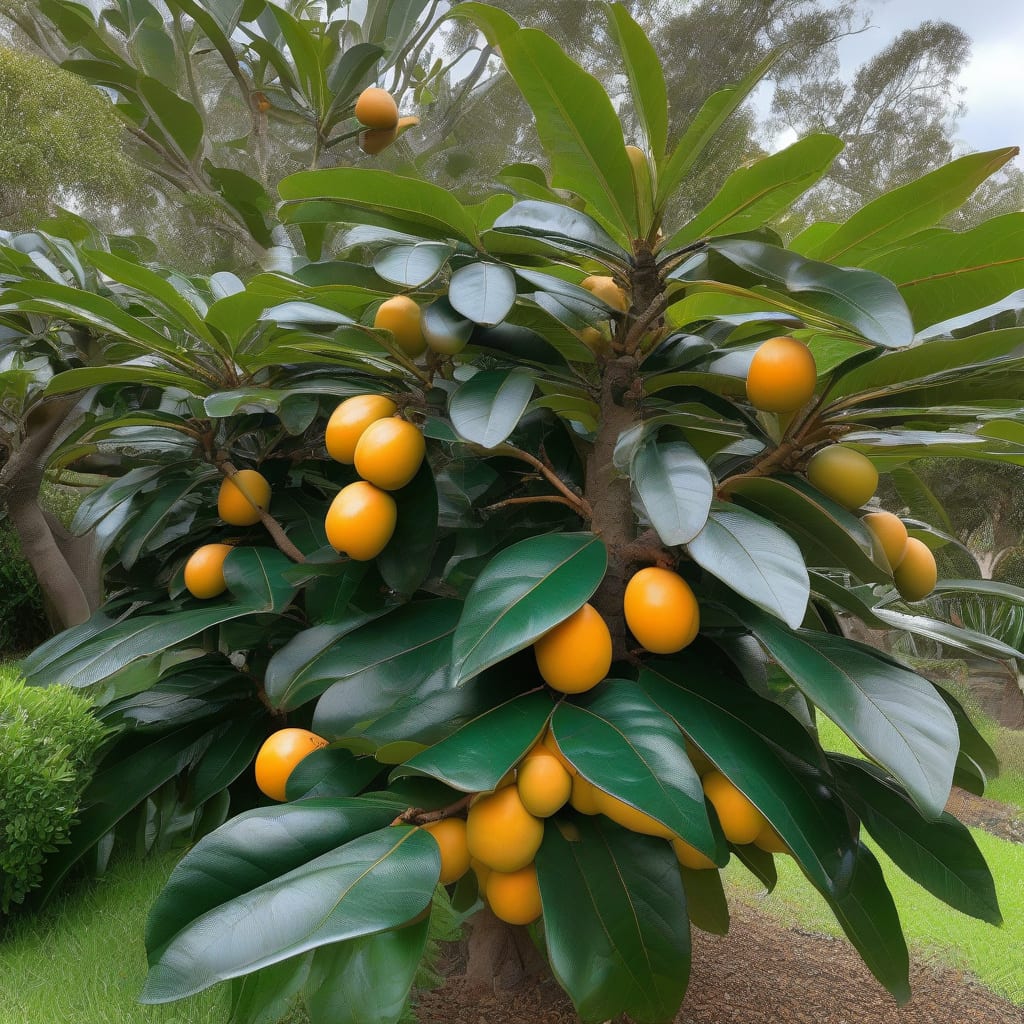 Visual representation of How Tall Do Loquat Trees Grow: Expert Size Guide