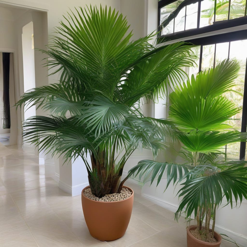 How Tall Do Majesty Palms Grow: Ultimate Height Guide example with annotations