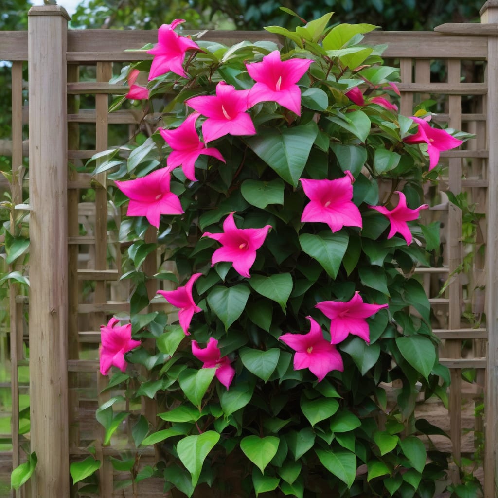 Comprehensive how tall do mandevilla grow visual reference