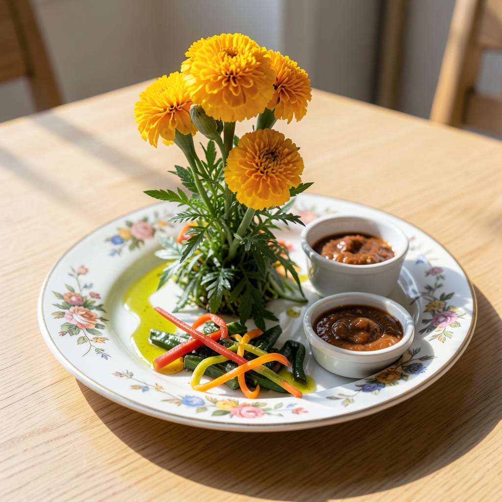 How Tall Do Marigolds Grow: Maximum Heights Explained example with annotations