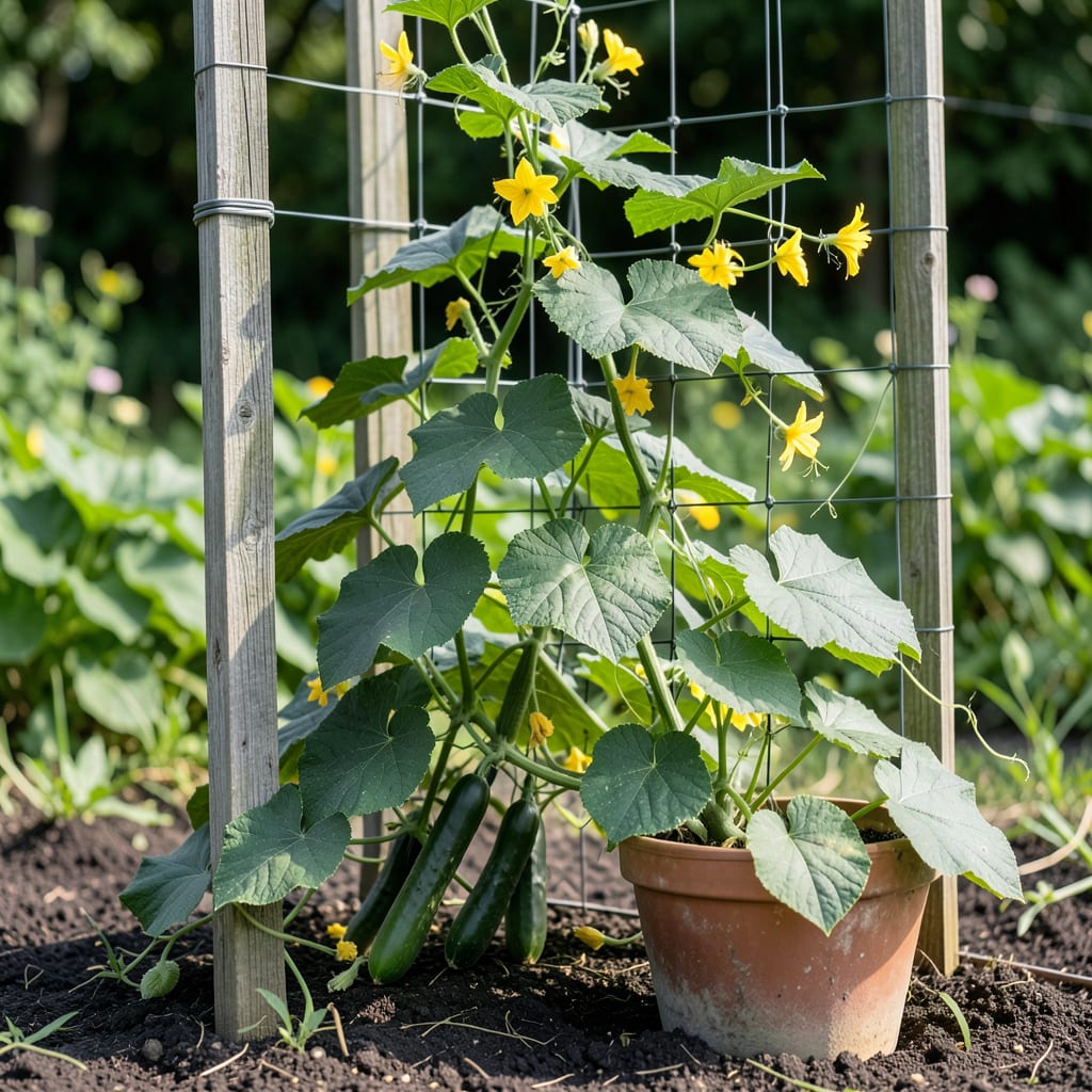 How Tall Do Marketmore Cucumber Plants Grow: Expert Growing Tips detailed visual guide