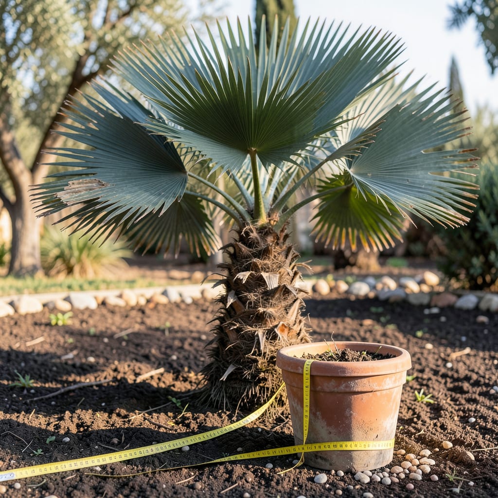 How Tall Do Mediterranean Fan Palms Grow: Ultimate Height Guide illustration with key details
