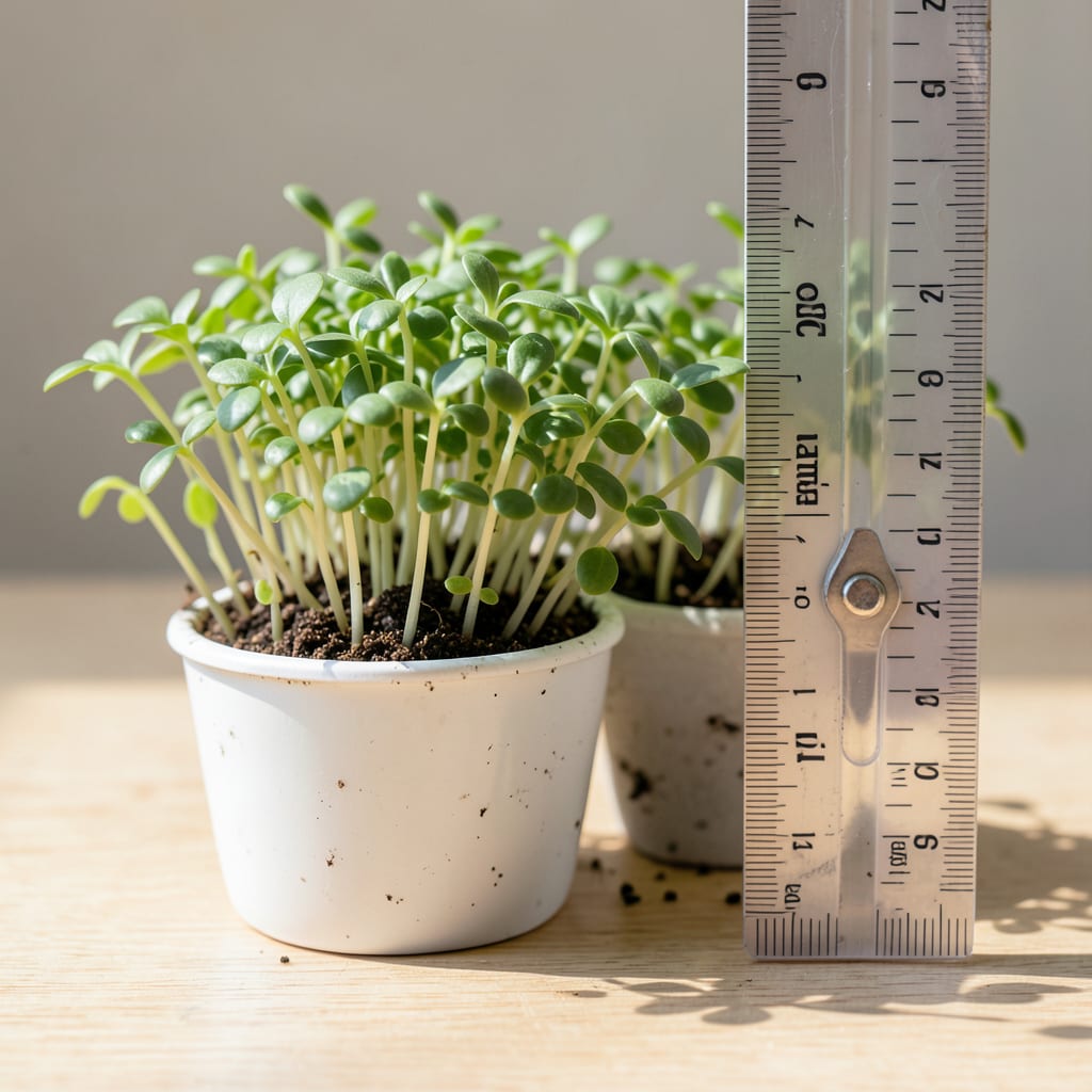 Complete How Tall Do Microgreens Grow: Complete Size Guide overview image