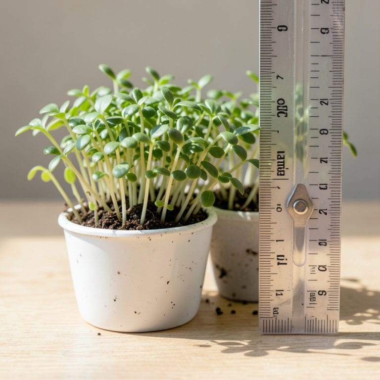 How Tall Do Microgreens Grow: Complete Size Guide