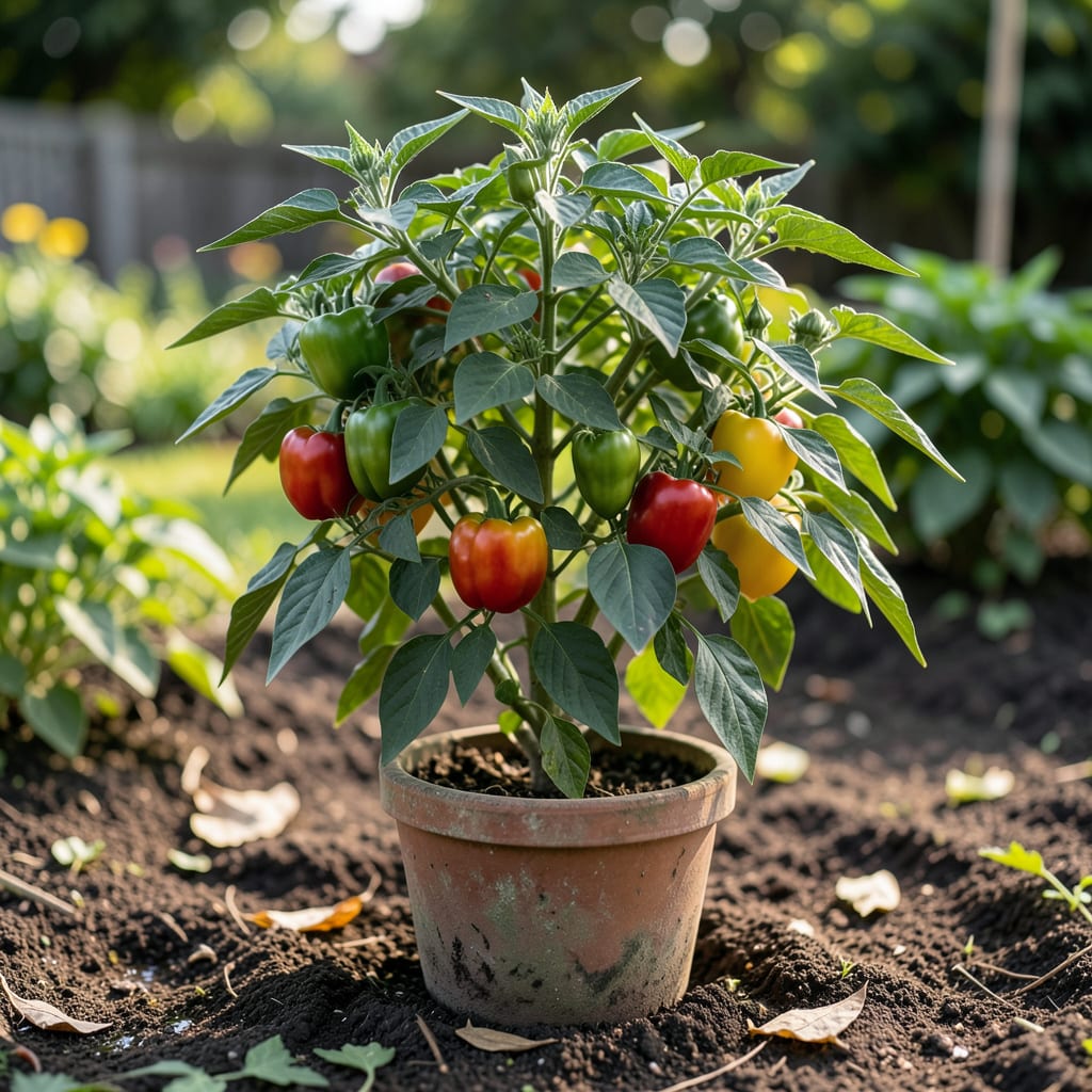 Visual representation of How Tall Do Mini Bell Pepper Plants Grow: Expert Growing Tips