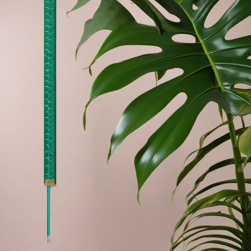 Visual representation of How Tall Do Monstera Deliciosa Grow: Maximum Height Guide