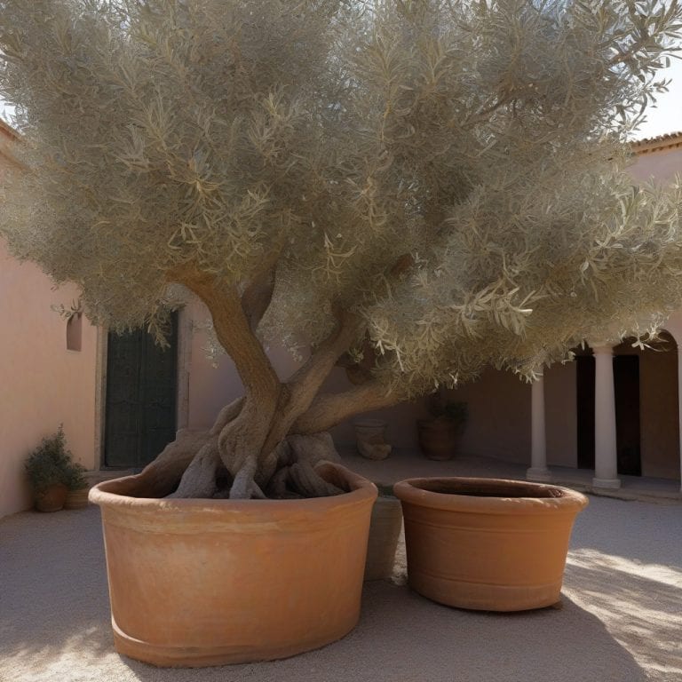 How Tall Do Olive Trees Grow in Pots: Container Size Guide
