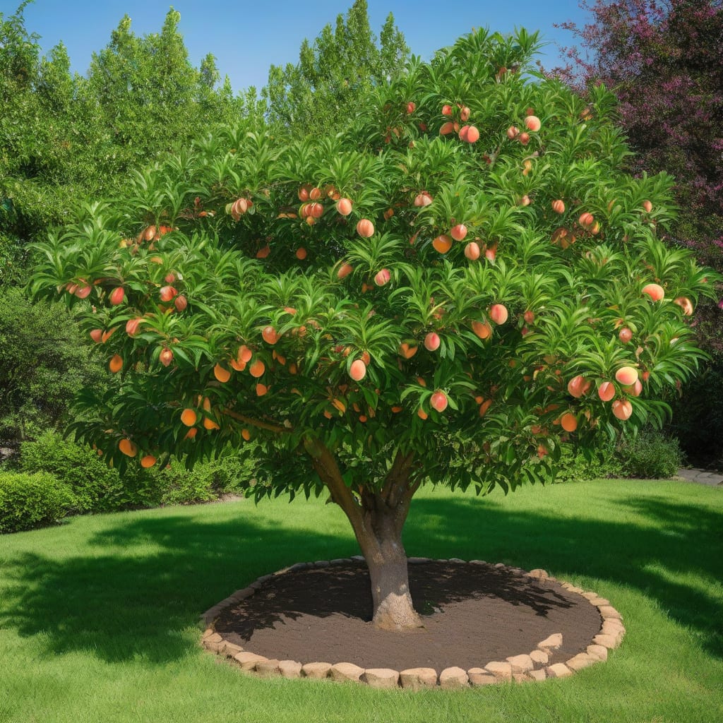 How Tall Do Peach Trees Grow: Expert Growing Tips and Height Expectations illustration with key details