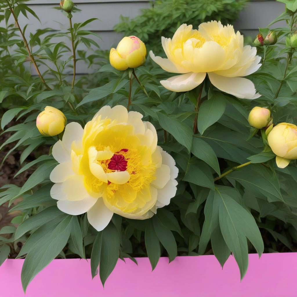 Visual representation of How Tall Do Peonies Grow: Expert Guide to Their Height Potential