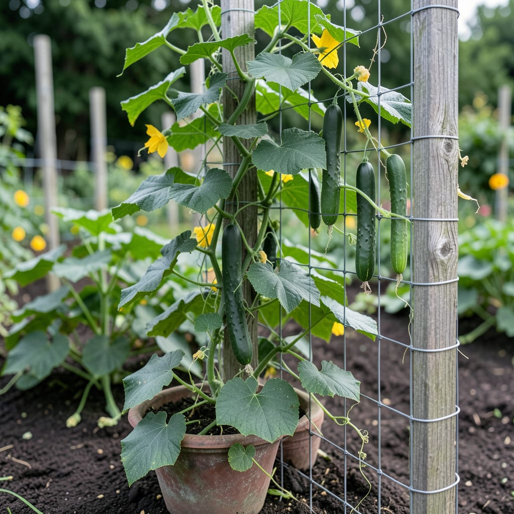 Visual representation of How Tall Do Pickling Cucumber Plants Grow: Expert Growing Tips