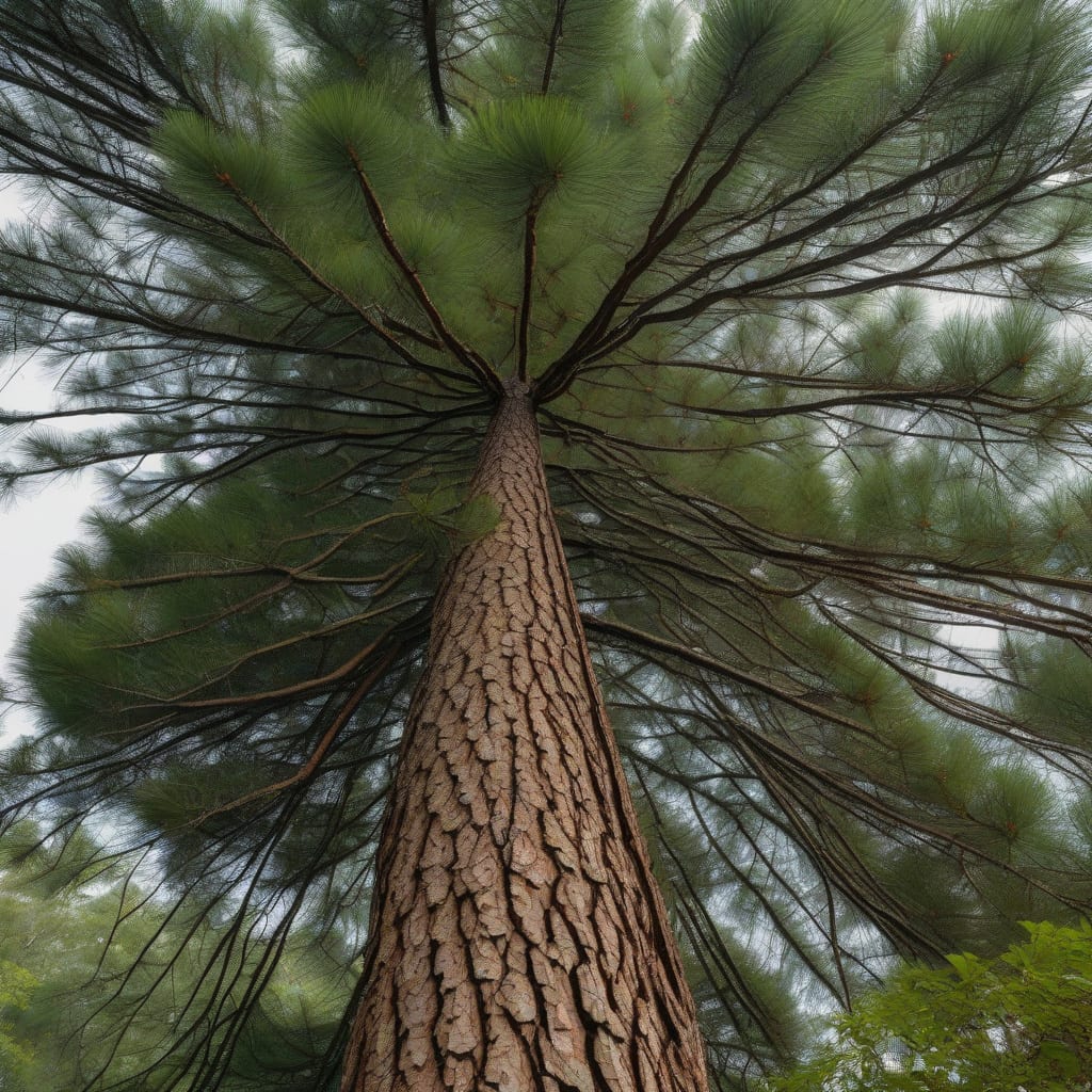 How Tall Do Pine Trees Grow: Maximum Heights Explained example with annotations