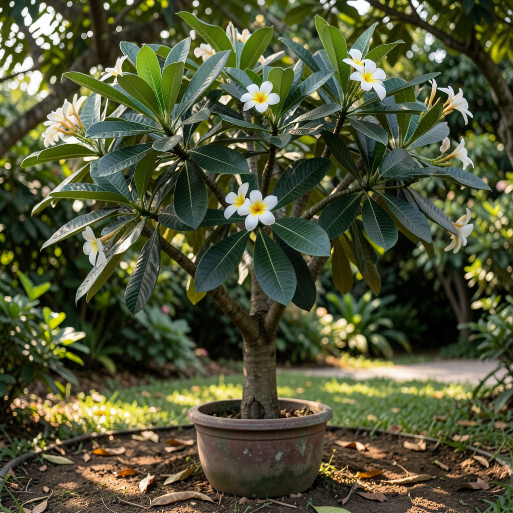 How Tall Do Plumeria Grow: Expert Growing Tips for Maximum Height example with annotations