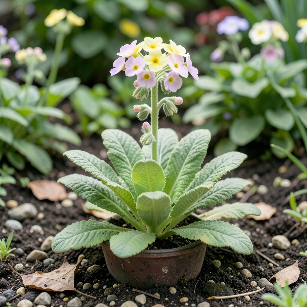 Visual representation of how tall do primroses grow
