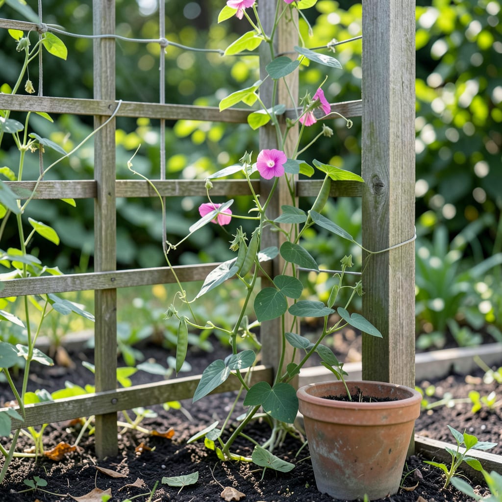 How Tall Do Purple Hull Peas Grow: Complete Height Guide example with annotations