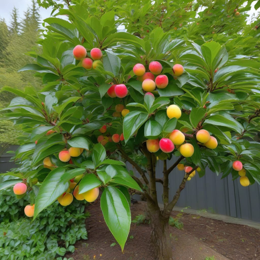 How Tall Do Rainier Cherry Trees Grow: Expert Growing Guide example with annotations