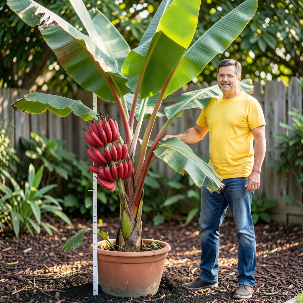 How Tall Do Red Banana Trees Grow: Maximum Height Guide detailed visual guide