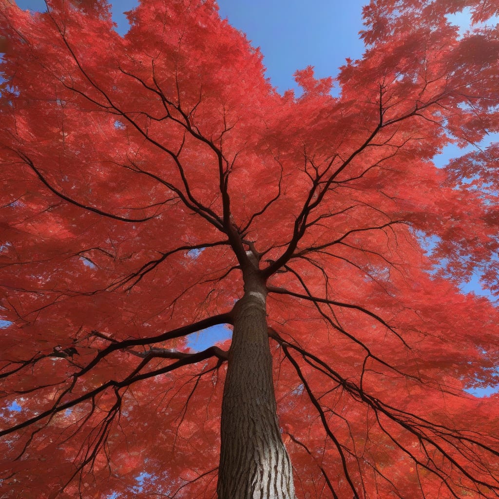 How Tall Do Red Maple Trees Grow: Maximum Height Guide example with annotations