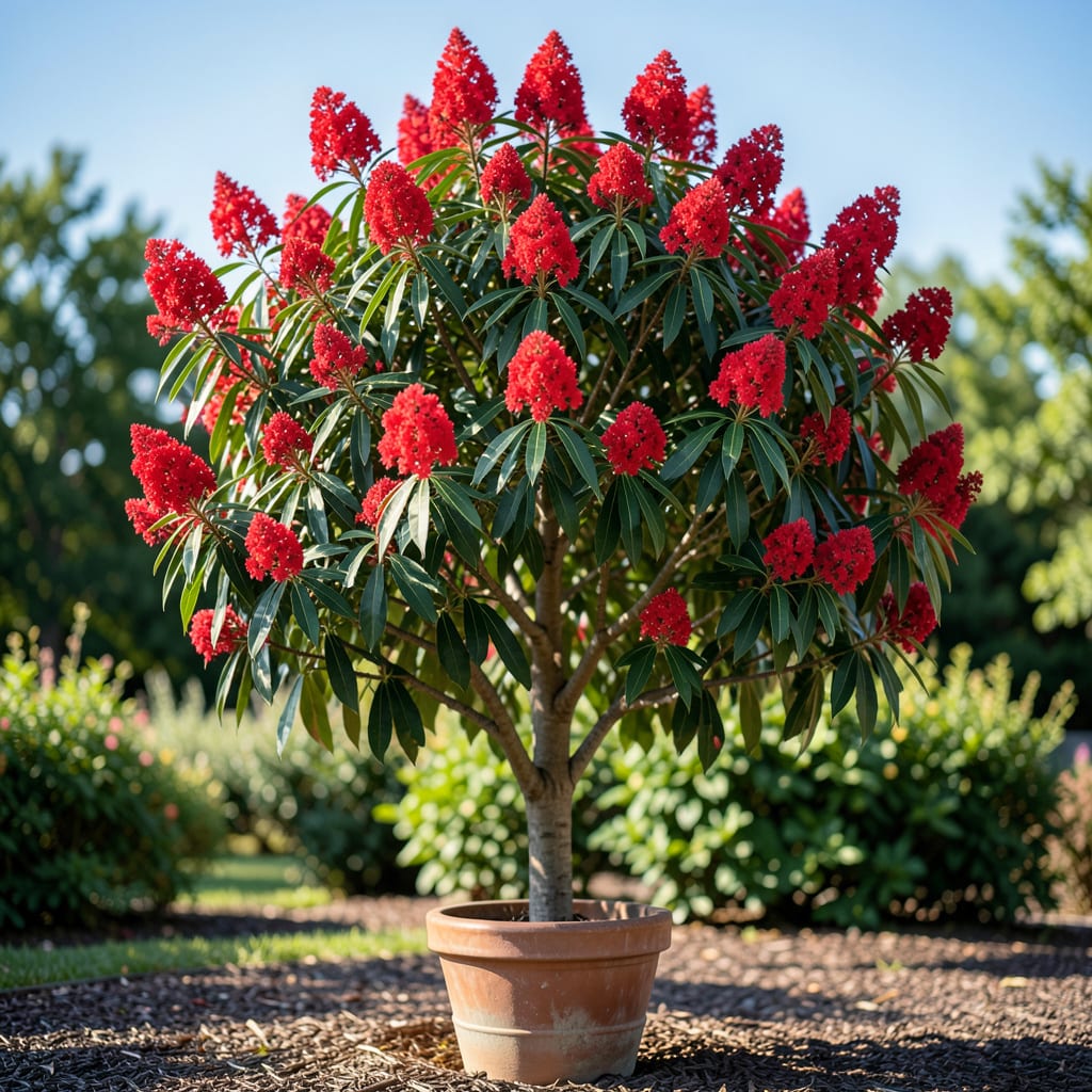How Tall Do Red Rocket Crape Myrtles Grow: Ultimate Height Guide detailed visual guide