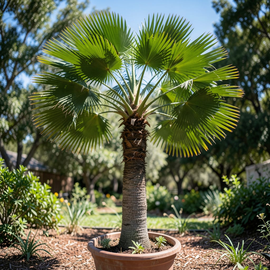 How Tall Do Sabal Palms Grow: Maximum Height Guide example with annotations