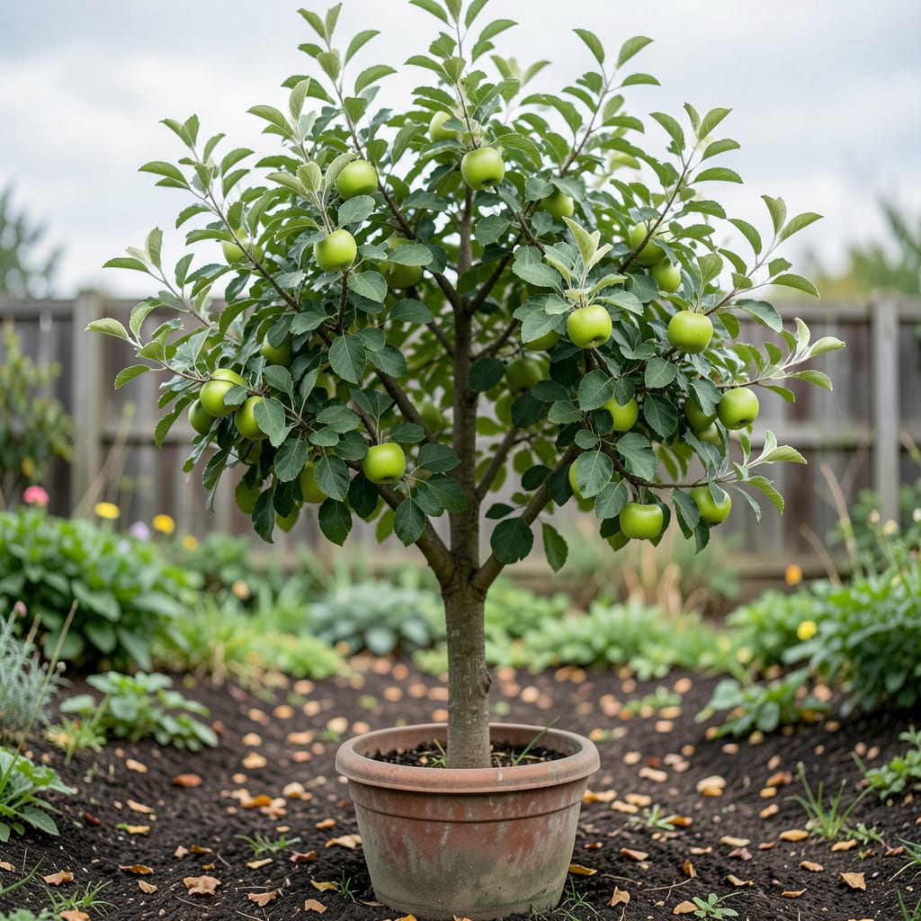 Visual representation of How Tall Do Semi Dwarf Apple Trees Grow: Expert Size Guide