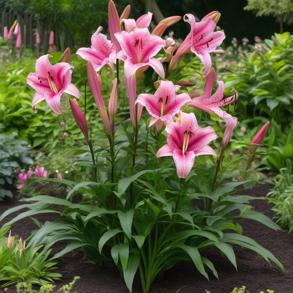 How Tall Do Stargazer Lilies Grow: Ultimate Height Guide illustration with key details