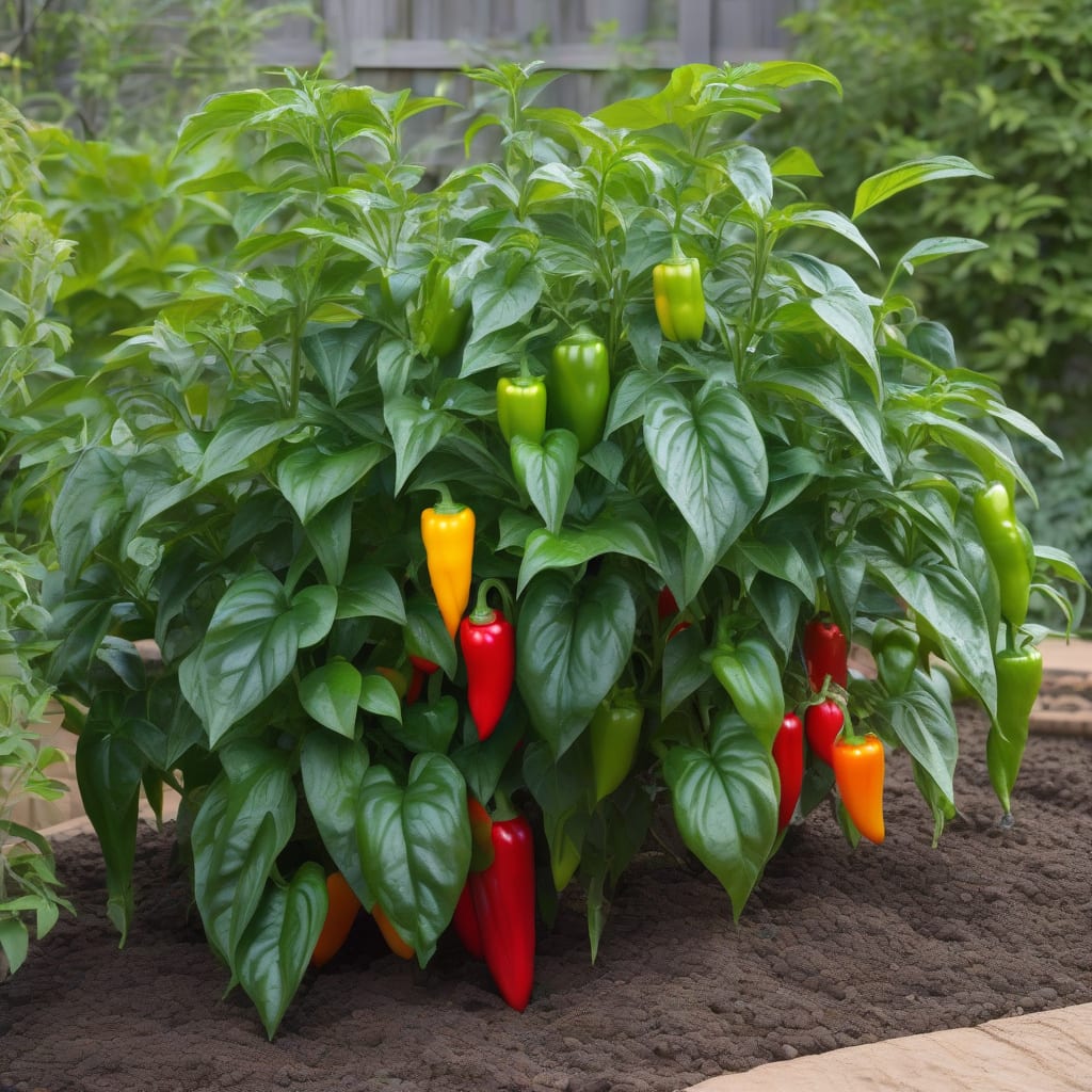 How Tall Do Sweet Pepper Plants Grow: Expert Growing Tips illustration with key details
