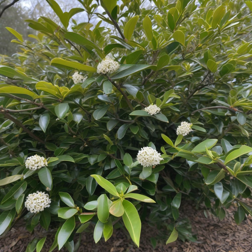 How Tall Do Tea Olives Grow: Expert Size Guide for Gardeners example with annotations
