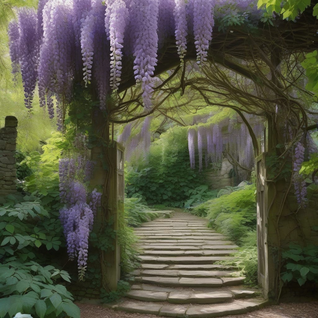 How Tall Do Wisteria Trees Grow: Maximum Height Guide illustration with key details