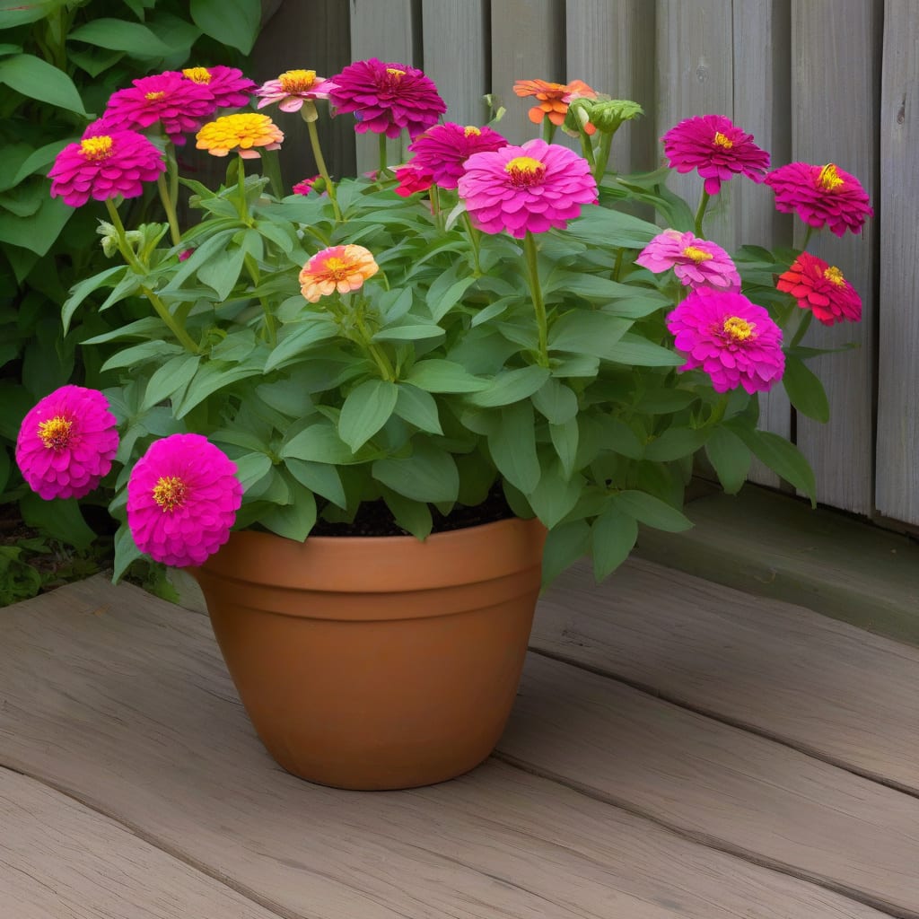 How Tall Do Zinnias Grow in Pots: Maximum Height Guide detailed visual guide