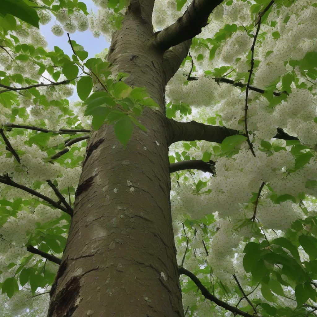 How Tall Does a Cherry Tree Grow: Expert Growing Guide Tips example with annotations