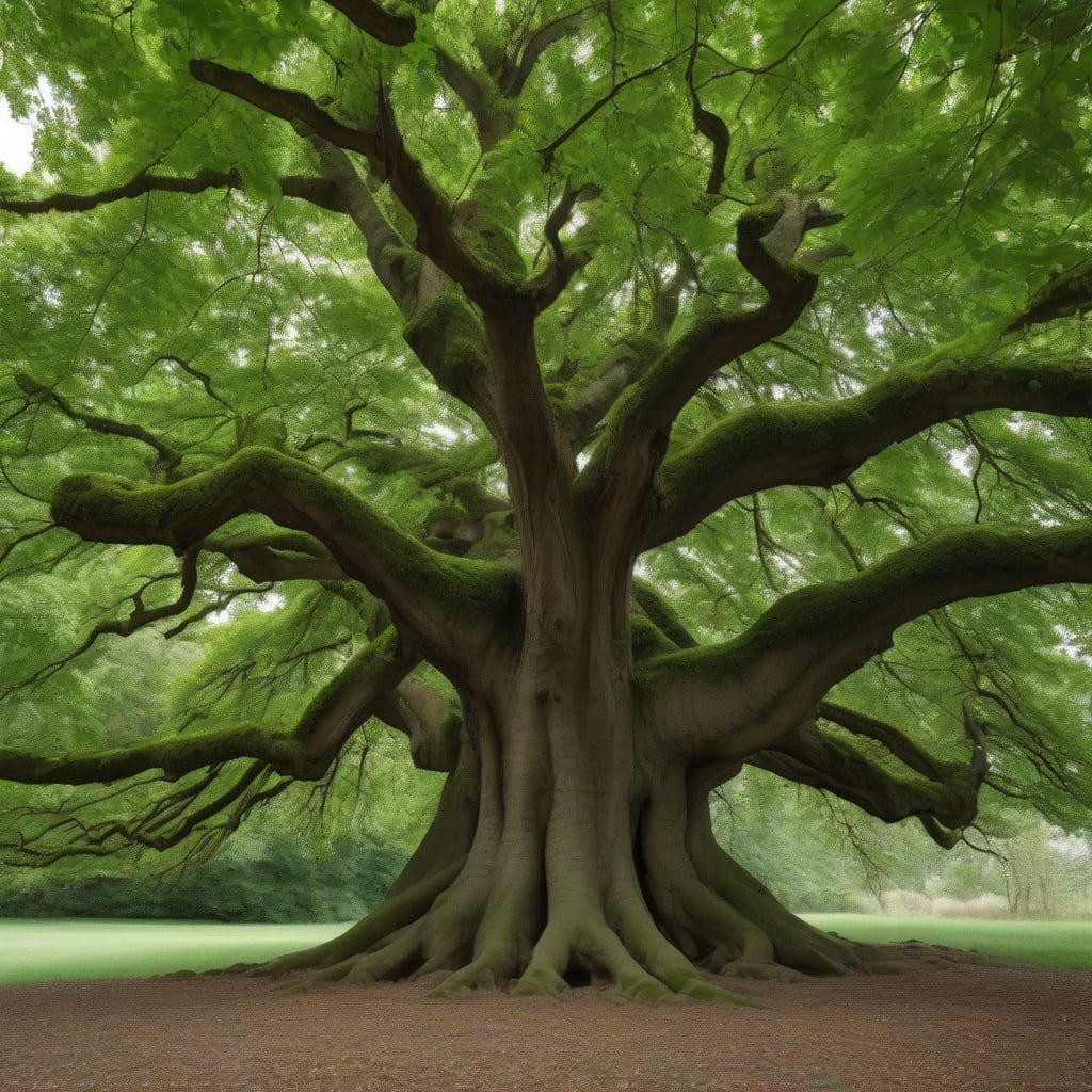How Tall Does a Chestnut Tree Grow: Maximum Height Guide example with annotations